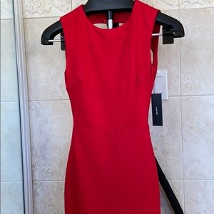 Brand New Red Midi Dress